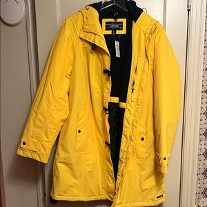 Lands' End Yellow Utility Jacket